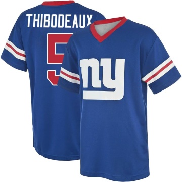Kayvon Thibodeaux Name & Number Game Day V-Neck T-Shirt - Royal