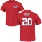 Keibert Ruiz Name & Number T-Shirt - Red