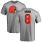 Kellen Mond Name & Number T-Shirt - Ash
