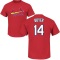 Ken Boyer Name & Number T-Shirt - Red