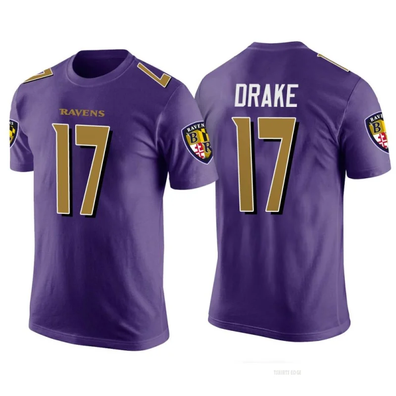 Kenyan Drake Rush T-Shirt - Purple - Tshirtsedge