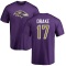 Kenyan Drake Name & Number T-Shirt - Purple