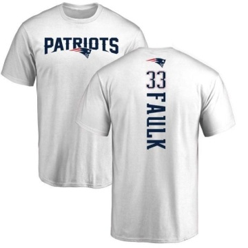 Kevin Faulk Backer T-Shirt - White