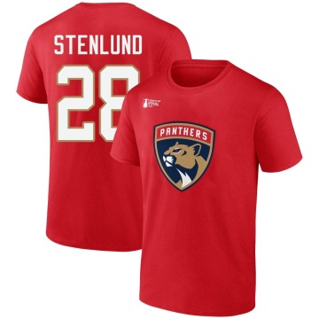 Kevin Stenlund 2023 Stanley Cup Final Name & Number T-Shirt - Red