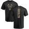 Khris Middleton One Color Backer T-Shirt - Black