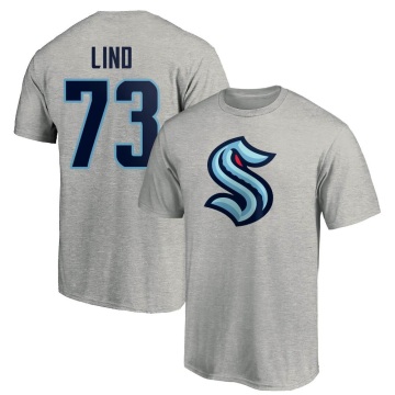 Kole Lind Name & Number T-Shirt - Gray