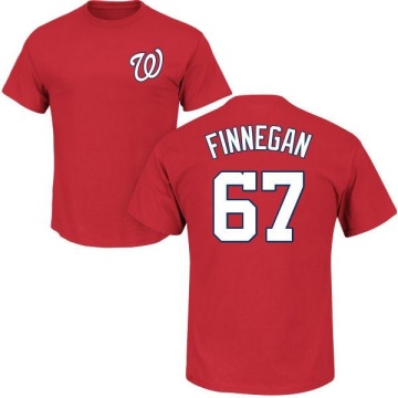 Kyle Finnegan Name & Number T-Shirt - Red