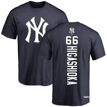 Kyle Higashioka Backer T-Shirt - Navy - Tshirtsedge