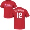 Kyle Schwarber Name & Number T-Shirt - Red