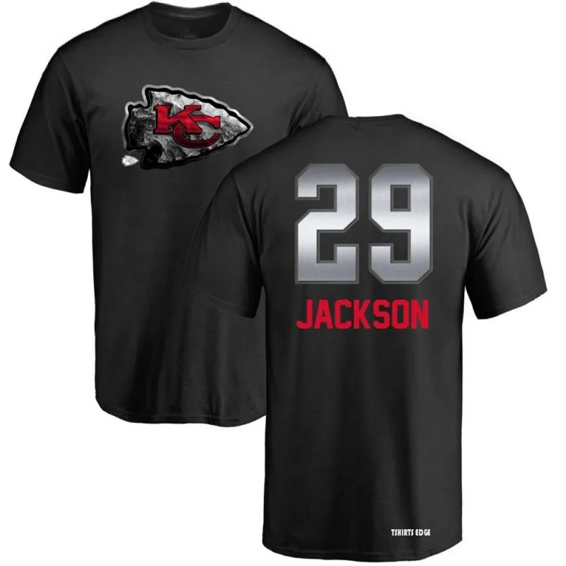 Lamar Jackson Midnight Mascot T-Shirt - Black - Tshirtsedge