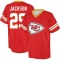 Lamar Jackson Name & Number Game Day V-Neck T-Shirt - Red
