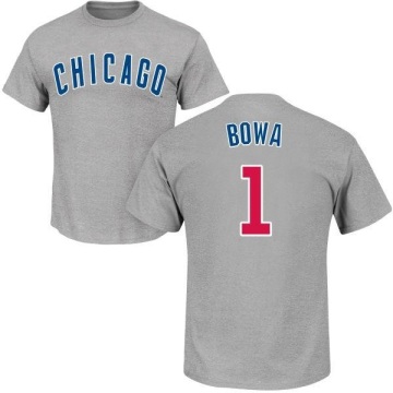 Larry Bowa Name & Number T-Shirt - Gray