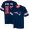 Lawrence Guy Sr. Name & Number Game Day V-Neck T-Shirt - Navy