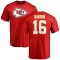 Len Dawson Name & Number T-Shirt - Red