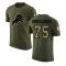 Levi Onwuzurike Legend Salute to Service T-Shirt - Olive
