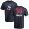 Lou Piniella Name and Number Banner Wave T-Shirt - Navy