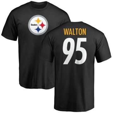 L.T. Walton Name & Number T-Shirt - Black