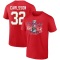 Lucas Carlsson 2023 Stanley Cup Final Quest T-Shirt - Red