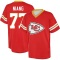 Lucas Niang Name & Number Game Day V-Neck T-Shirt - Red