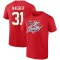 Ludovic Waeber 2023 Eastern Conference Champions Home Ice T-Shirt - Red