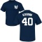 Luis Severino Name & Number T-Shirt - Navy