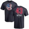 Luke Little Name and Number Banner Wave T-Shirt - Navy