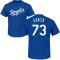 Maikel Garcia Name & Number T-Shirt - Royal