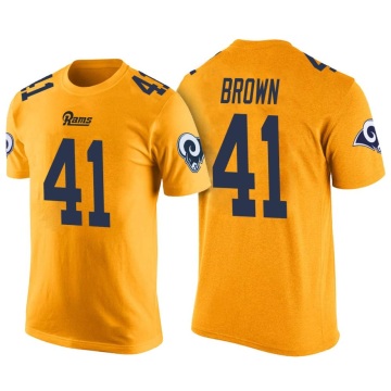 Malcolm Brown Legend Color Rush T-Shirt - Yellow