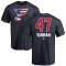 Malcolm Subban Name and Number Banner Wave T-Shirt - Navy