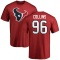 Maliek Collins Name & Number T-Shirt - Red
