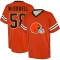 Malik McDowell Name & Number Game Day V-Neck T-Shirt - Orange