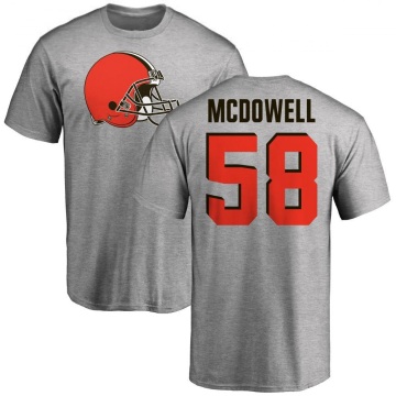 Malik McDowell Name & Number T-Shirt - Ash