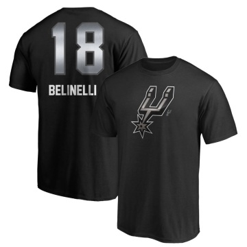 Marco Belinelli Midnight Mascot T-Shirt - Black