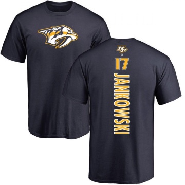 Mark Jankowski Backer T-Shirt - Navy