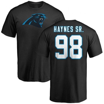 Marquis Haynes Sr. Name & Number T-Shirt - Black