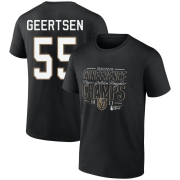 Mason Geertsen 2023 Stanley Cup Final Name & Number T-Shirt - Black