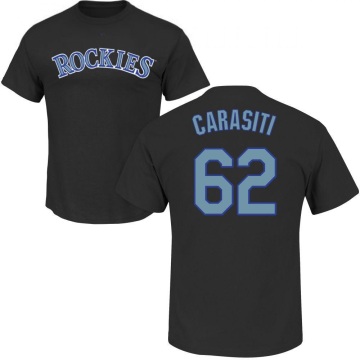 Matt Carasiti Name & Number T-Shirt - Black