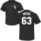 Matt Foster Name & Number T-Shirt - Black