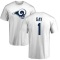 Matt Gay Name & Number T-Shirt - White
