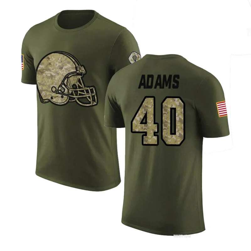 Matthew Adams Legend Salute to Service T-Shirt - Olive - Tshirtsedge