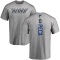 Matthew Peca Backer T-Shirt - Ash