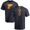 Matthew Peca One Color Backer T-Shirt - Navy