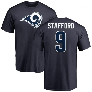 Matthew Stafford Name & Number T-Shirt - Navy