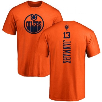 Mattias Janmark One Color Backer T-Shirt - Orange
