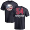 Mattias Samuelsson Name and Number Banner Wave T-Shirt - Navy
