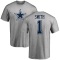 Mazi Smith Name & Number T-Shirt - Ash