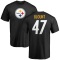 Mel Blount Name & Number T-Shirt - Black