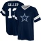 Michael Gallup Name & Number Game Day V-Neck T-Shirt - Navy Blue