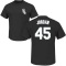 Michael Jordan Name & Number T-Shirt - Black