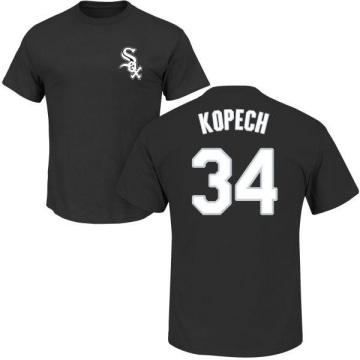 Michael Kopech Name & Number T-Shirt - Black